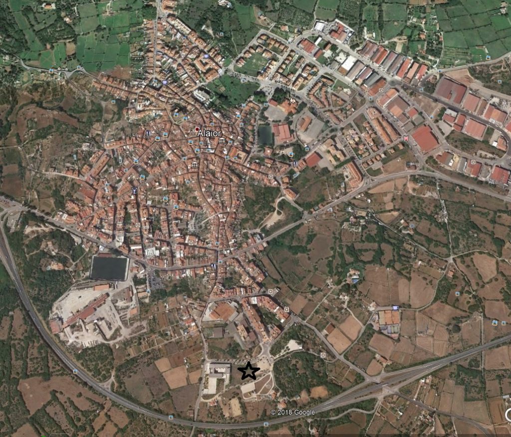 ubicació c. salut Cala en Busquets